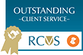 Outstanding client service award